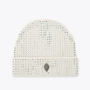 NWT Kurt Geiger Crystal Eagle Beanie